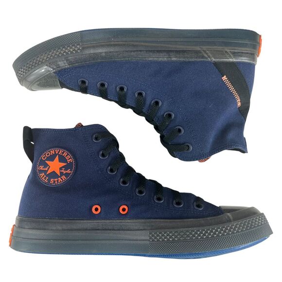 Converse Men 8.5 I Women 10.5 Blue/Black/Orange Chuck Taylor‎ Allstar CX Shoes - Picture 10 of 13
